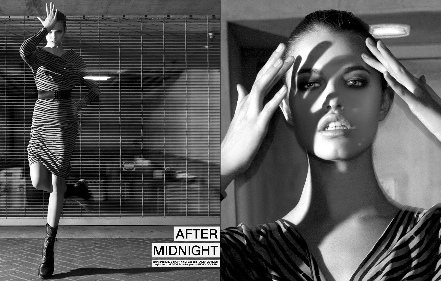 “After Midnight” featuring Hailey Clauson